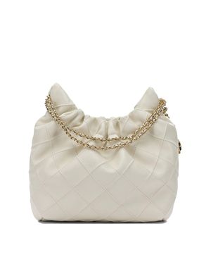 Tory Burch Mini Fleming Soft Hobo Bag - White
