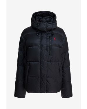 Polo Ralph Lauren Embroidered Pony Down Jacket - Blue