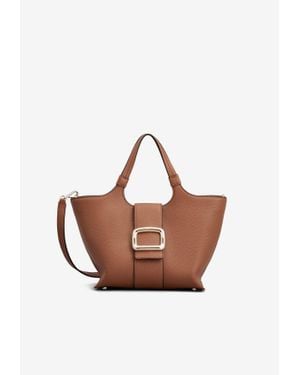 Roger Vivier Mini Viv' Choc Tote Bag - Brown