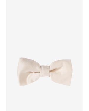 Givenchy Silk Bow Tie - Natural