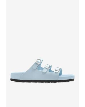 Birkenstock Florida Fresh Slides - Blue