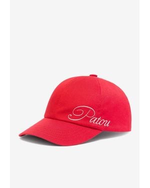 Patou Logo Embroidered Baseball Cap