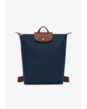 Longchamp Medium Le Pliage Original Backpack - Blue