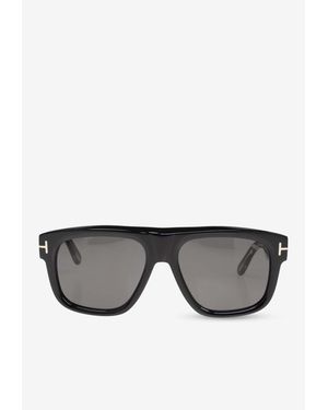 Tom Ford Icon Rectangular Sunglasses - Gray