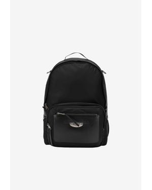 Balenciaga Sleek Casual Backpack - Black