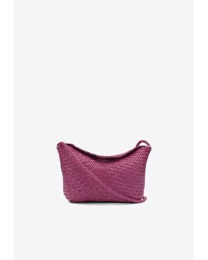 Dragon Diffusion Braided Tote Bag - Pink