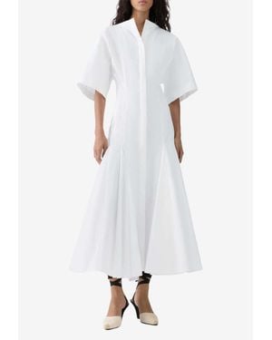 Jacquemus La Robe Moisson Midi Dress - White