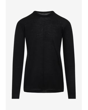 Rick Owens Biker Level Jumper - Black