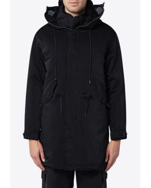 C.P. Company Micro Kei Explorer Long Parka - Black