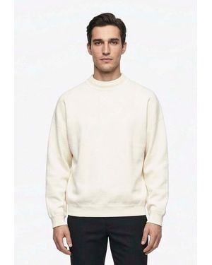 Fear Of God Double Knit Mock-Neck Sweater - White