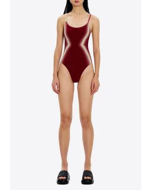 Ph5 Nadia Reversible One-Piece Swimsuit - Red