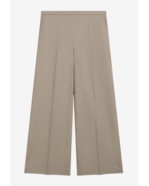 Moncler Straight-Leg Pants - Natural