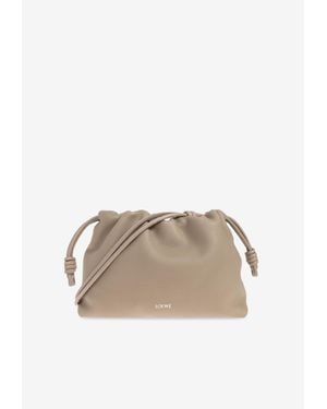 Loewe Medium Flamenco Bag - Natural