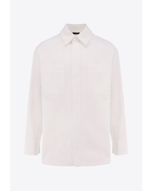 Fendi Selleria Denim Jacket - White