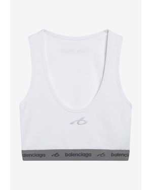 Balenciaga Techwear Sports Bra - White