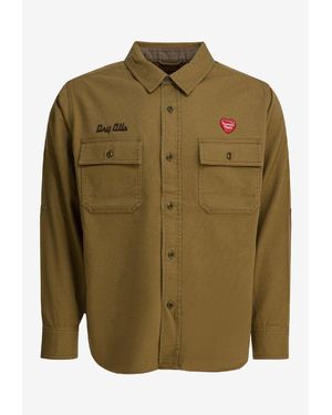 Human Made Work Printed Jacket - Green