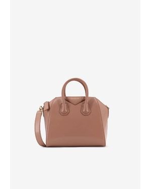 Givenchy Small Antigona Leather Handbag - Pink