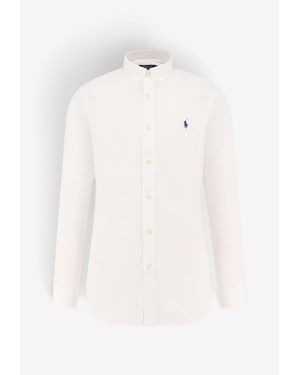 Polo Ralph Lauren Slim Logo Shirt - Natural