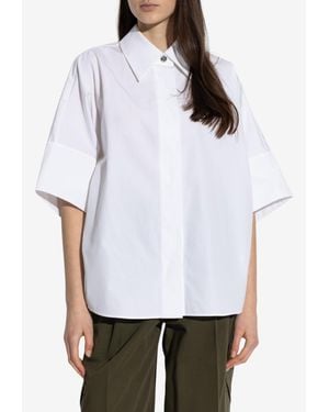 Givenchy Oversized Buttoned Shirt - White