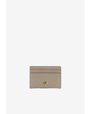 Tory Burch Charlie Quilted Leather Cardholder - White