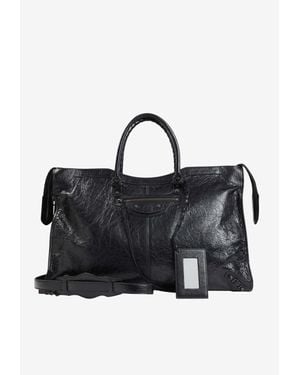 Balenciaga Le City Oversized Travel Bag - Black