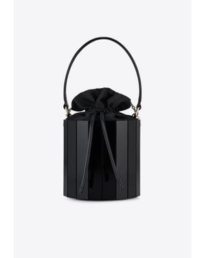 Aquazzura Ari Bucket Bag - Black
