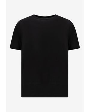 Stone Island Shadow Project Logo Print T-Shirt - Black