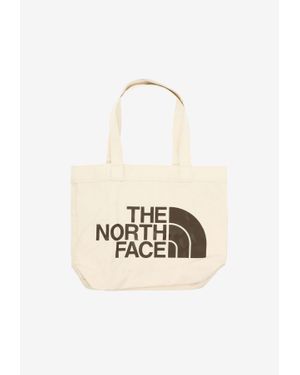 The North Face Logo Print Tote Bag - White