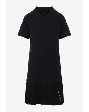 Balenciaga Polo Mini Dress in Black | Lyst