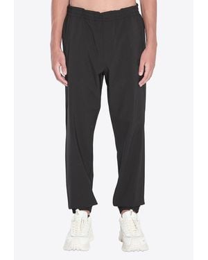 Moncler Elastic-Waist Track Pants - Black