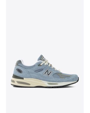 New Balance 991V2 Grounded Pastels Sneakers - Blue