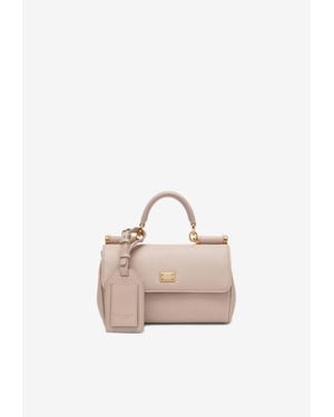 Dolce & Gabbana Small My Sicily Handbag - White