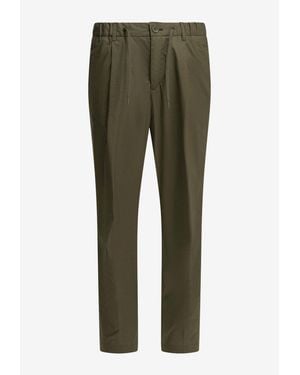 Herno Straight-Leg Casual Pants - Green