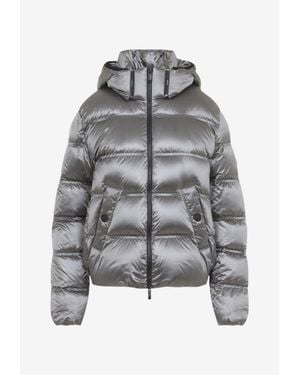 Moncler Sensation Hooded Puffer Jacket - Grey