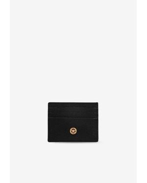 Versace Medusa Leather Cardholder - White