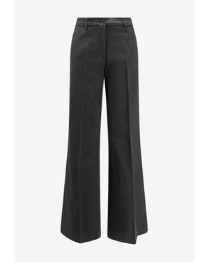 Aspesi Straight-Leg Tailored Pants - Black