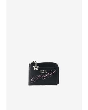 Marc Jacobs Perfect Everyday Leather Zip Wallet - White