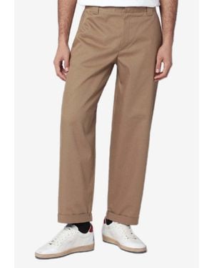 Golden Goose Straight-Leg Chino Pants - Natural