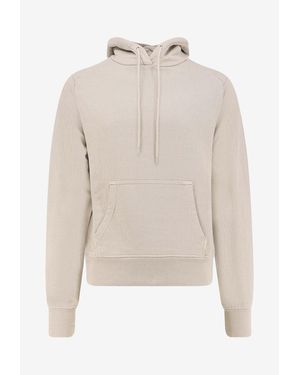 Entire studios Ribbed Hooded Sweatshirt - White