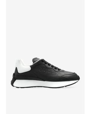 McQueen Oversize Low-Top Sneakers - Black
