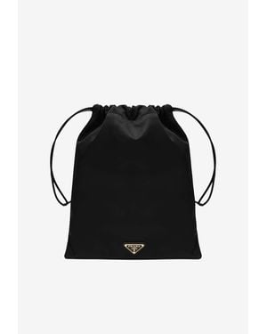 Prada Wish Pouch Bag - Black