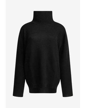 Lisa Yang Heidi Cashmere Turtleneck Sweater - Black
