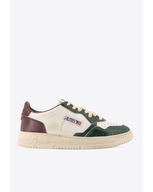 Autry Medalist Leather Sneakers - Multicolour