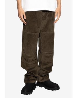 Moncler Textured Corduroy Pants - Brown