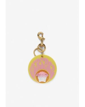 Versace La Medusa Bag Charm - Yellow