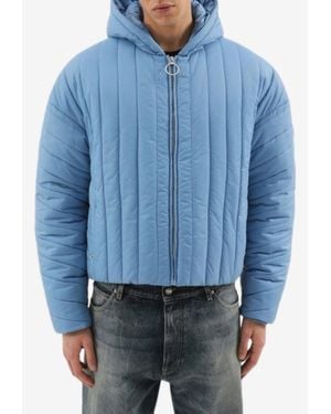 1989 STUDIO Quilted Down Jacket - Blue