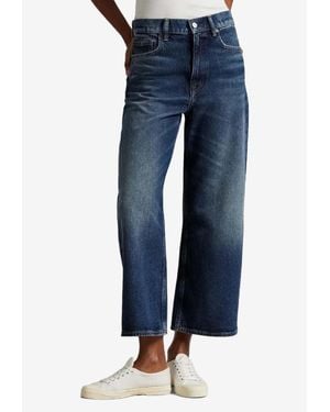 Ralph Lauren Essential Wide-Leg Jeans - Blue