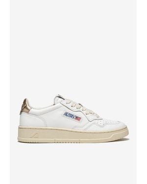 Autry Medalist Low-Top Sneakers - White