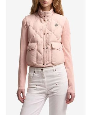 Moncler Biois Down Vest - Red