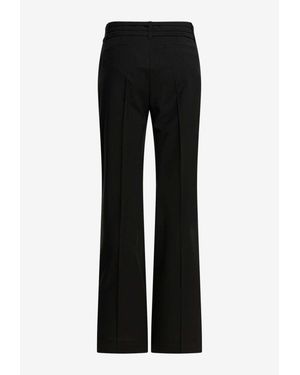 Max Mara Wool Tailored Pants - Black